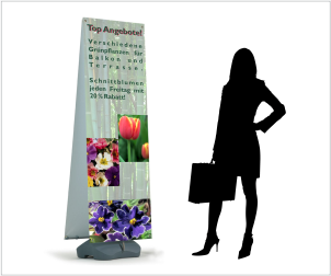 outdoor banner display flexi