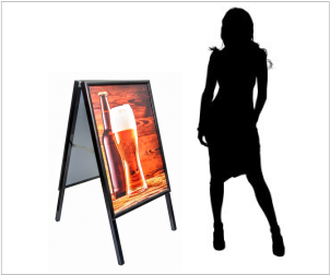 people stopper a-board black