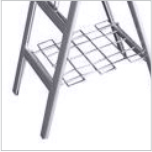 stand de brosuri aluminium