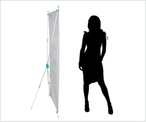 x-banner display reglabil